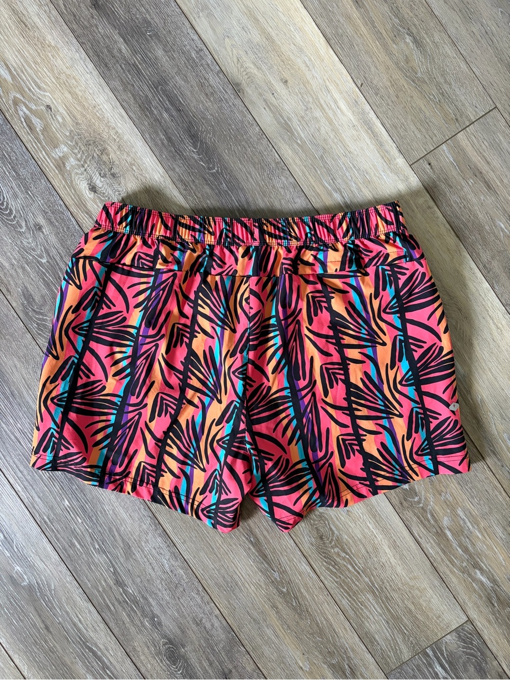 Shinesty The Bay Breeze Tropical Neon Ball Hammock Pouch 5" Swim Trunks NWOT - Picture 4 of 12